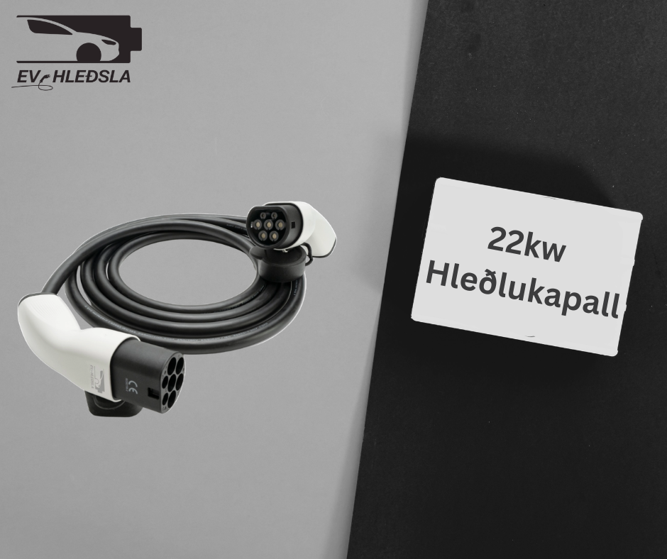 Hleðslukapall 5m 22kw